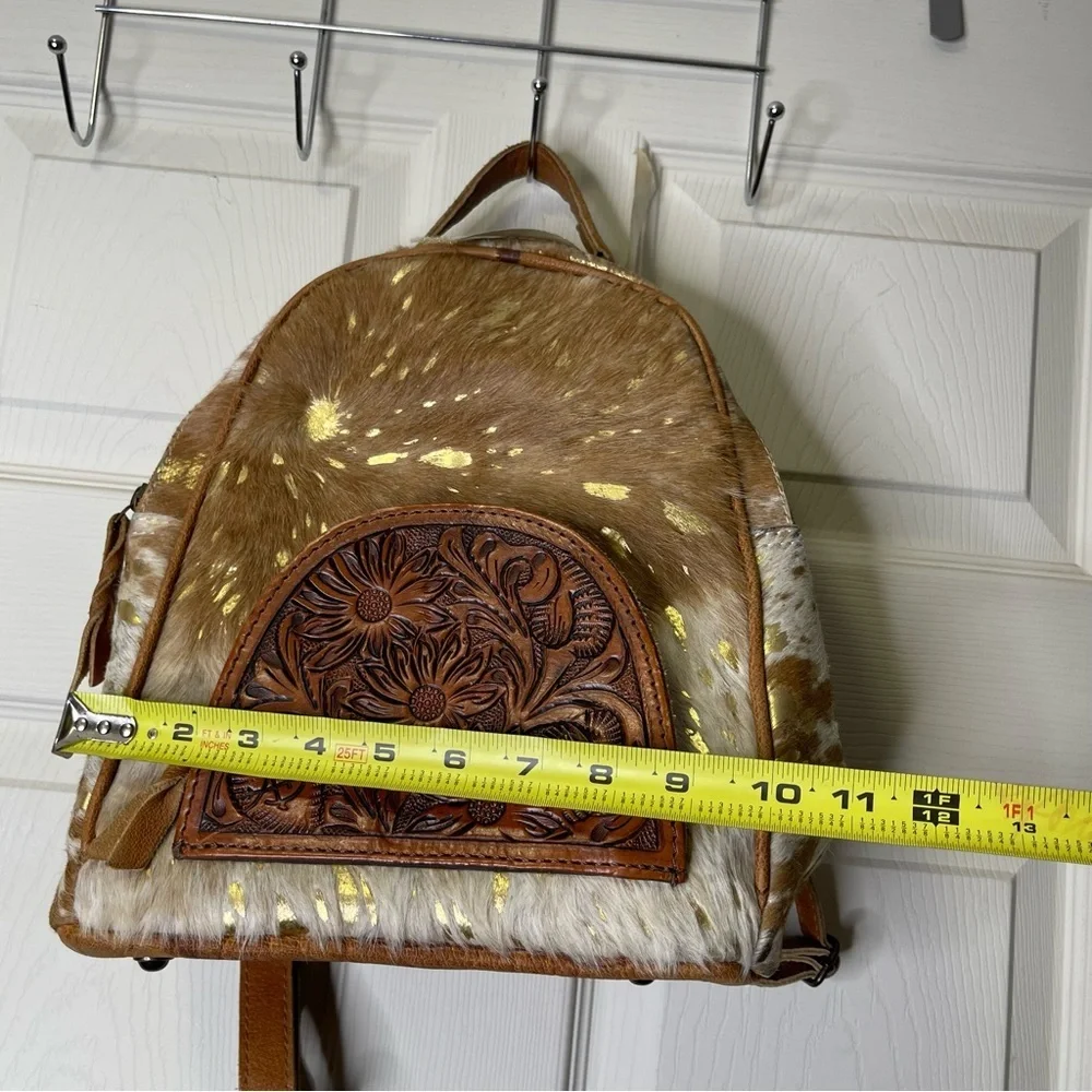 American Darling Cowhide Genuine Leather Backpack